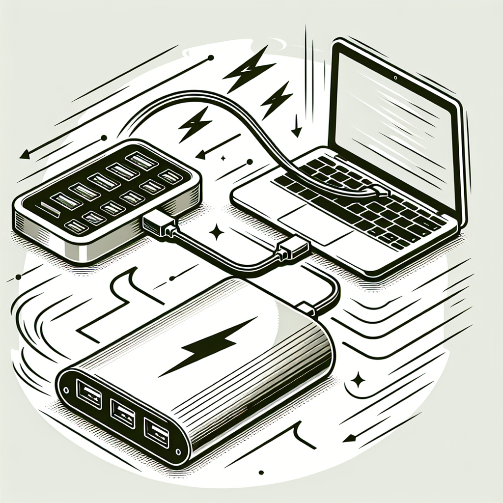 ¿Puede un concentrador USB-C proporcionar suficiente energía para una computadora portátil?